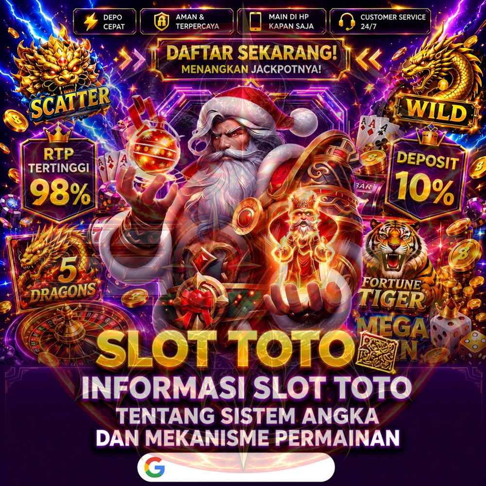 SLOT TOTO 🎫 Informasi Slot Toto tentang Sistem Angka dan Mekanisme Permainan